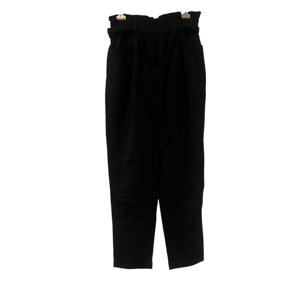 Zara black high waisted pull on pants. Size xs